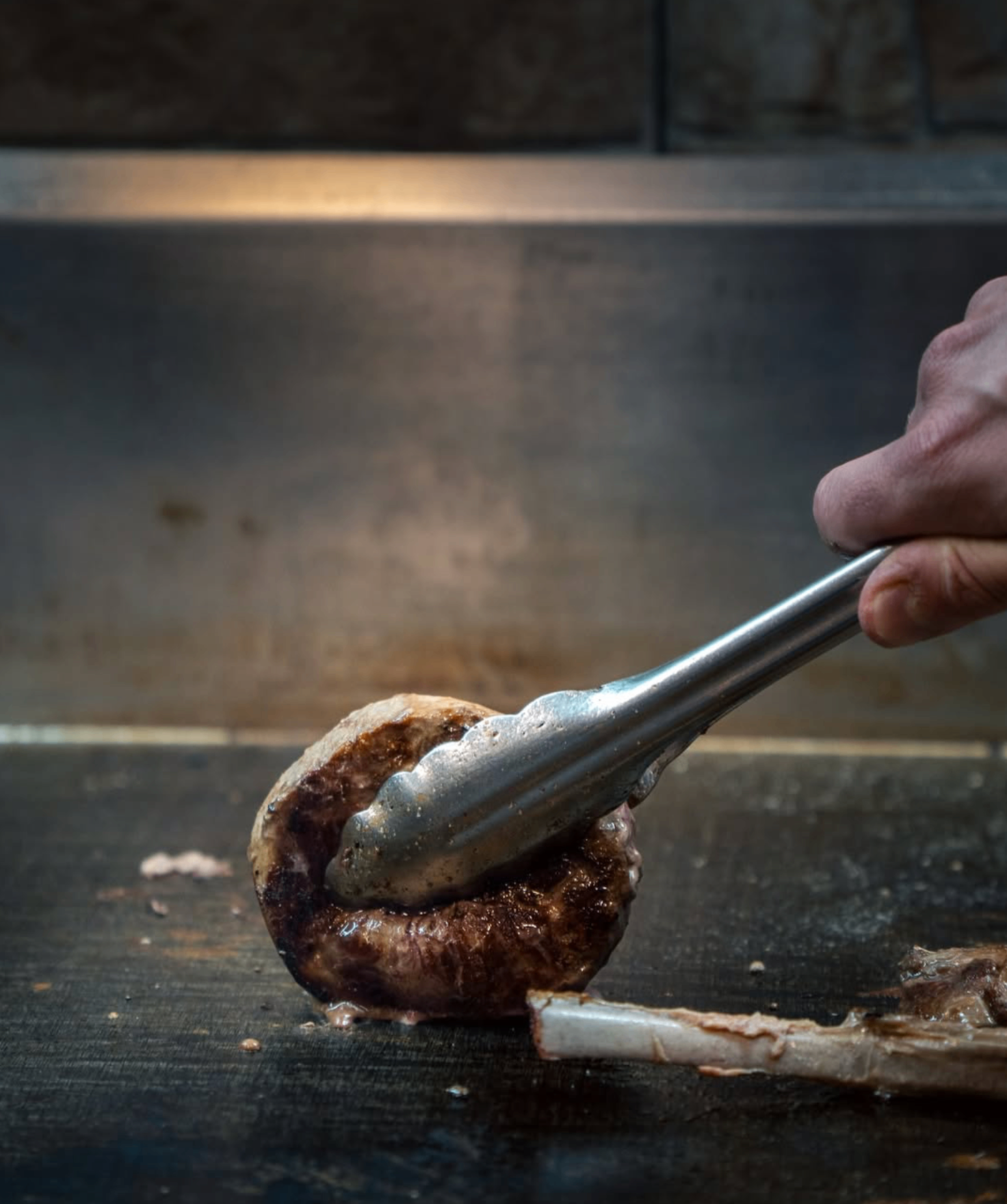 Steak on the Veritas grill
